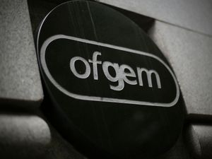 The Ofgem sign outside the electricity and gas industry regulator’s office in Millbank, central London
