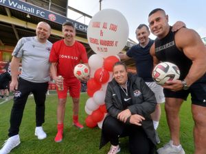 Supporting image for story: Former Saddlers stars join forces and help raise over £15,000 for good causes