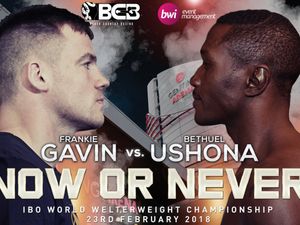 Supporting image for story: Frankie Gavin to face Bethuel Ushona for boxing world title in Birmingham