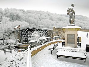 Supporting image for story: Flashback to 2010: Snowy Shropshire in a rare white Christmas 