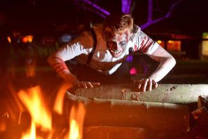 Pics in Penkridge at Lower Drayton Farm, which has been turned into 'Terror Farm' for Halloween. Tom Inglis from Birmingham