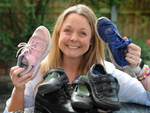 Supporting image for story: Best foot forward as shoe swap scheme launched by Shrewsbury group aims to save parents cash