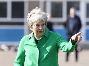 Supporting image for story: Theresa May criticises Tory policy on net zero, judges and human rights