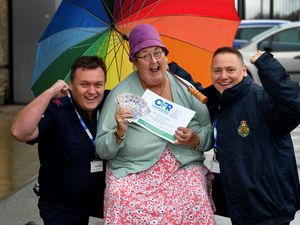 Supporting image for story: It's Christmas time but Our Trace is oh so happy raising cash for good causes