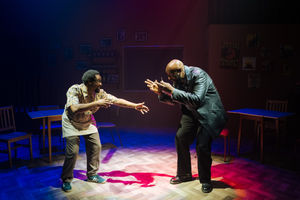 BLACK POWER DESK by Urielle Klein-Mekongo at the Patrick Centre at Birmingham Hippodrome