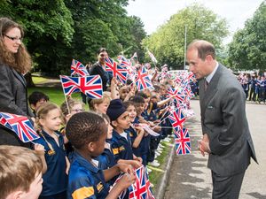 Supporting image for story: A royal visit for the Royal School as Prince Edward arrives in Wolverhampton