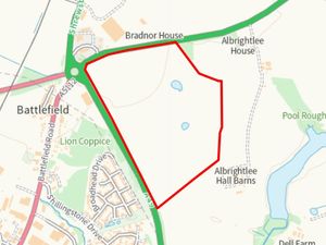 Supporting image for story: Developer makes early approach for up to 600 new homes near busy Shrewsbury roundabout