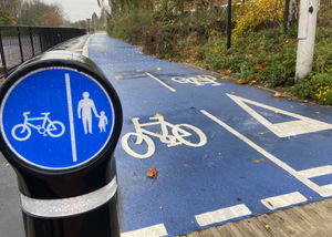 Work will start on the scheme tomorrow (Monday)