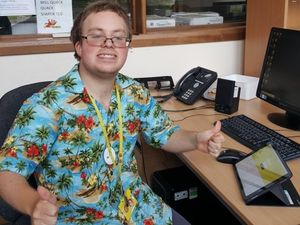 Supporting image for story: Thumbs up as students get quizzical