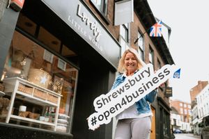 Business owner Anna Cayiatou is excited to get her business going in her new location on Wyle Cop