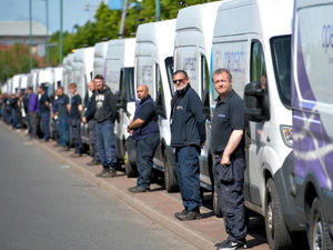 Supporting image for story: BT workers line street to pay tribute to colleague who was stabbed to death