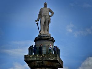 Supporting image for story: Stunning Shropshire views greet 160 lucky visitors at top of Lord Hill's Column