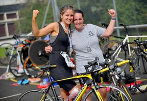 Abbi Fisher from Ludlow and Aimie Dennis from Tenbury