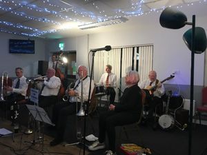 Supporting image for story: Jazz club enjoy fine evening of music and look forward to next event