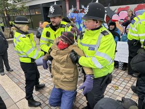 Supporting image for story: Activists arrested as protests against Palestine Action ban are held across UK