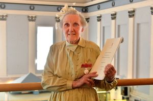 Margaret West from Shrewsbury..