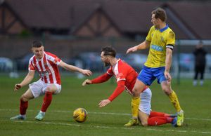  Jason Cowley, Reece Styche and Kyle Storer..