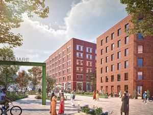 Supporting image for story: Mayor Richard Parker agrees to help fund 1,000 new homes in Wolverhampton - starting with 'Bicycle Works' flats on old market square