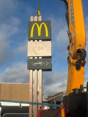 The golden arches - picture James Gittens