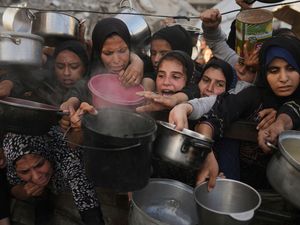 Supporting image for story: Food distribution system for Palestinians ‘like hunger games’, says archbishop