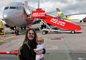 Laura Burrows with Jacob 