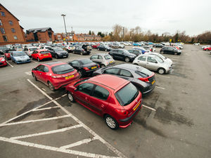 Supporting image for story: Major car park in Shrewsbury closed as further flood defences go up