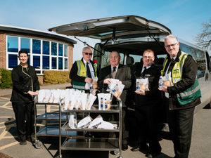 Supporting image for story: Coronavirus: Ellesmere academy and coach firm team up to keep children fed at home