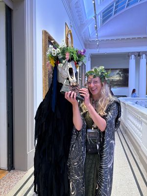 The Obby Oss' ate my art!!