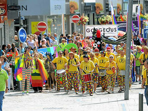 Supporting image for story: Going on the offensive over that gay bus slogan