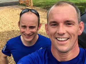 Supporting image for story: Ex-Navy man Alan running 75km to support blind veterans' charity