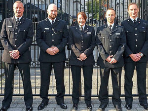 Supporting image for story: Bravery awards for officers who tackled man brandishing weapon in Much Wenlock