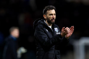 Albion boss Carlos Corberan has been linked with the Wolves head coach role. Pic: PA