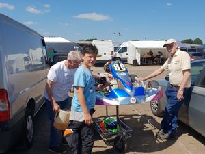 Supporting image for story: Oliver, 12, in the fast lane