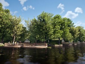 Supporting image for story: Lakeside glamping resort to open at NEC