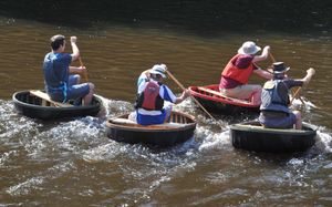 The Ironbridge Coracle Regatta