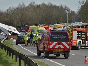 Supporting image for story: Two taken to hospital after motorhome crash on A5 near Oswestry
