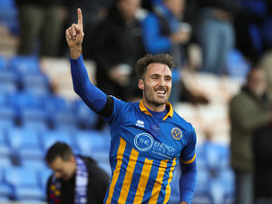 Supporting image for story: FA Cup: Shrewsbury Town 5 Aldershot 0 - Report and pictures