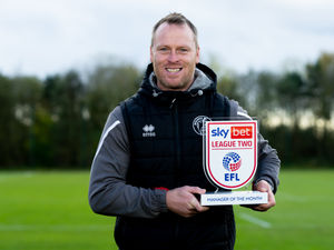 Supporting image for story: Walsall's Michael Flynn named League Two manager of the month