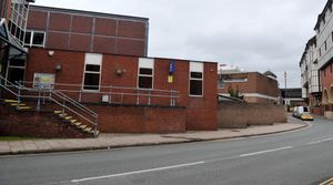 The police station near to the former nightclub