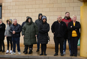 A group of Wolves supporters gathered outside Molineux to pay their respects to Baljit "Balti Bal" Bhandal