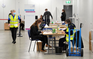 The new vaccination centre