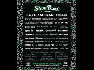 Supporting image for story: Slam Dunk Festival 2017: Deaf Havana, We Are The Ocean, Madina Lake and more announced