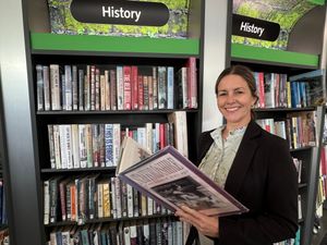 Councillor Hayley Coles applauds the history fair for celebrating the past - including Staffordshire's.