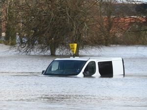 Supporting image for story: 'Your safety, home and possessions are at risk. Act now' - Emergency evacuations as flood barriers appear to buckle at Ironbridge