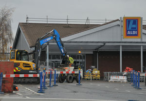 The store in Arlington Way, pictured here during a refurb in 2014, was built in 1992