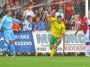 Supporting image for story: Stourbridge keep cup in Harriers win