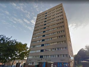 Supporting image for story: Tower block blaze tackled by dozens of firefighters