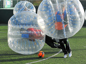 Supporting image for story: New craze for 'Bubble Football'