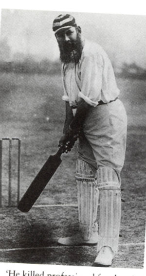 W G Grace who played at Enville Cricket Club