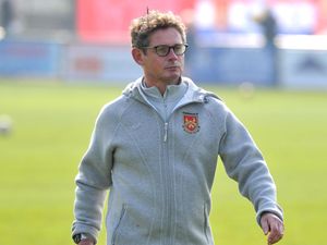 Supporting image for story: Gary Hackett happy with pressure at Stourbridge